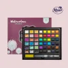 Watercolour Paint Set â€“ 48 Colours (With Water Brush Pen & Sponge)