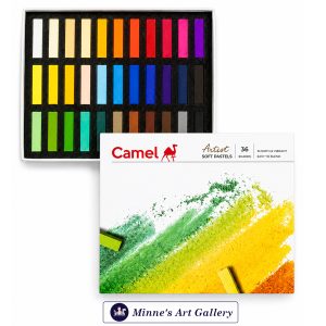 Camel Artist Soft Pastels Set – 36 Shades Front View