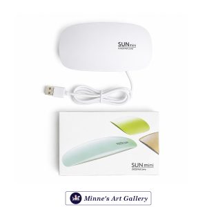 SUN Mini UV LED Lamp – USB Powered for UV Resin & Nail Art Front View